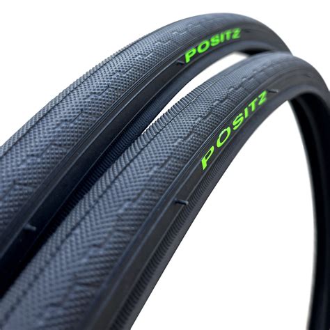 2x Positz Road Bike Tyres 700 X 23c 23 622 Racer Racing Bicycle Cheap