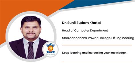 Sharadchandra Pawar College Of Engineering Spcoe Dr Sunil Sudam