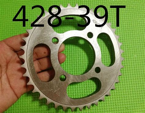 Motorcycle Sprocket Engine Sprocket 428 39T Teeth For 428Chain With