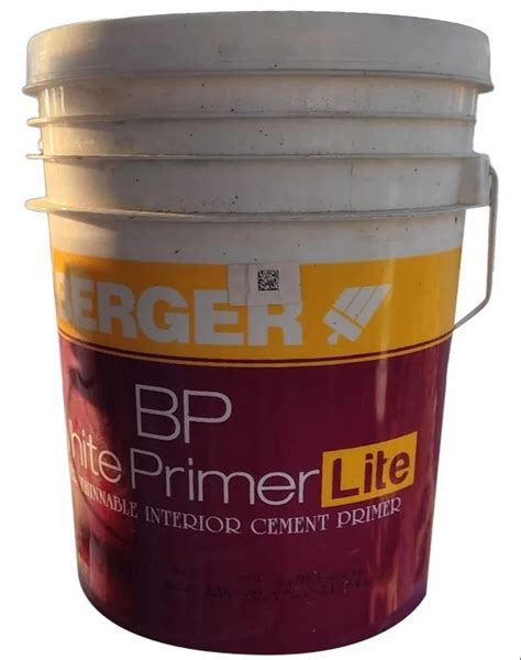 Berger BP White Primer Lite 20 Ltr At Rs 2100 Bucket In Ranchi ID