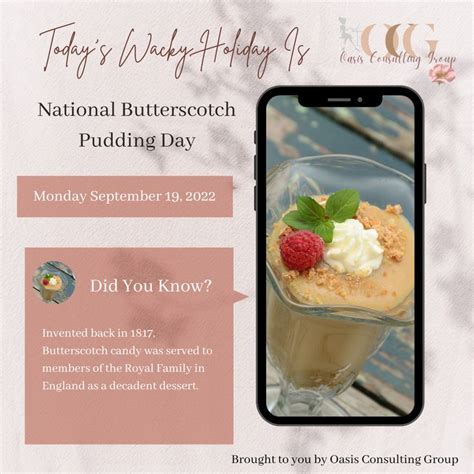 National Butterscotch Pudding Day Celebrate With Delicious Desserts