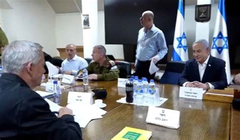 Israel War Cabinet Convenes Emergency Meeting After Iran Presidents