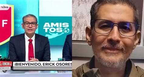 Erick Osores regresó a América Televisión Qué enfermedad padece que