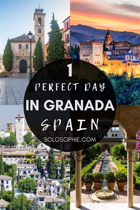 A One Day In Granada Itinerary You Ll Want To Steal Solosophie