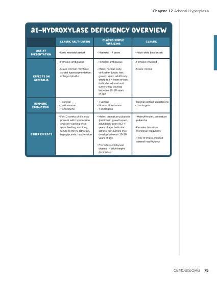 Congenital Adrenal Hyperplasia Video And Anatomy Osmosis