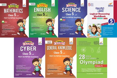 Olympiad Champs Science Mathematics English Logical Reasoning Cyber