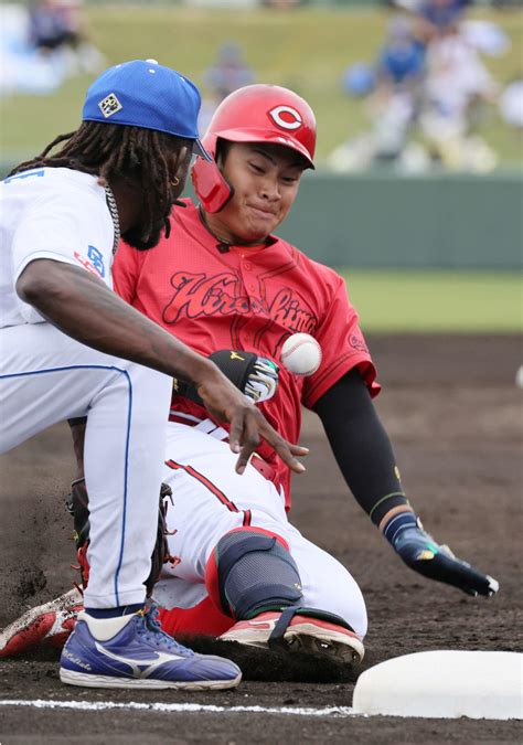 【広島】田村俊介が開幕スタメン猛アピール 中日高橋宏斗撃ち含む3安打「自信にして」新井監督 プロ野球写真ニュース 日刊スポーツ