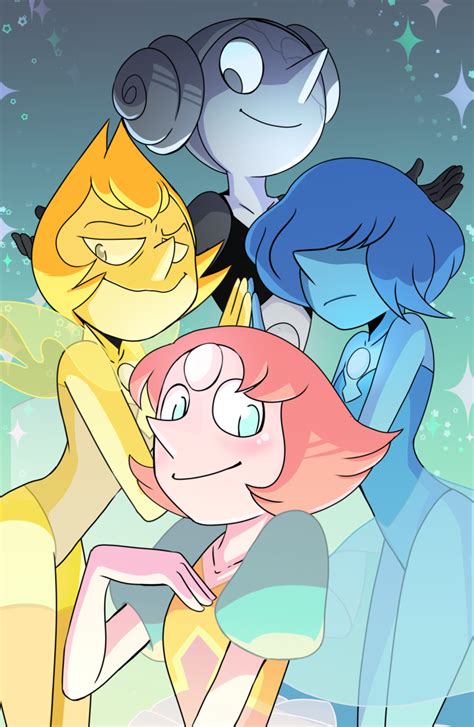 Su Artsteven Universeфэндомыpearl Susu Персонажиyellow Pearlblue Pearlwhite Pearl