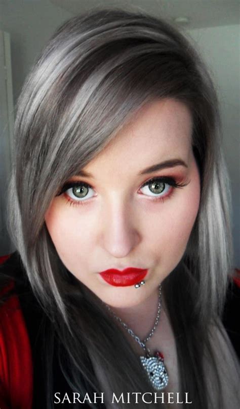 Silver Hair | Sarah M.'s (sarahmitchellmakeup) Photo | Beautylish