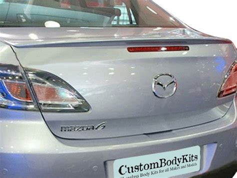 Mazda 6 Mkii Flush Boot Spoiler 2007 2011 Tmw Custom Body Kits