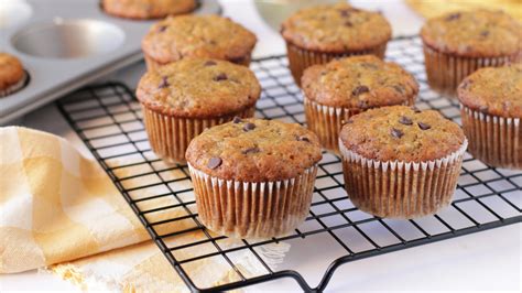 Banana Chocolate Chip Muffins Recipe