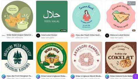 Membuat Desain Stiker Dan Cetak Gratis Canva