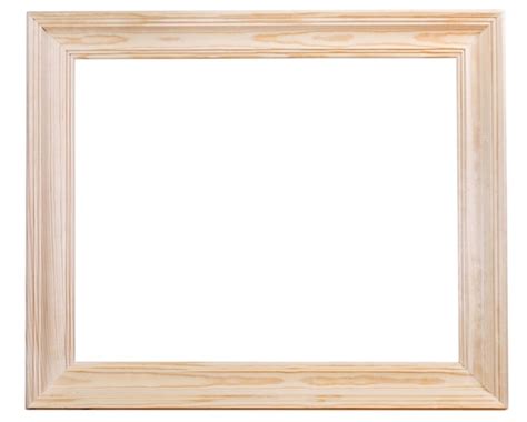 premium photo wide light simple picture frame