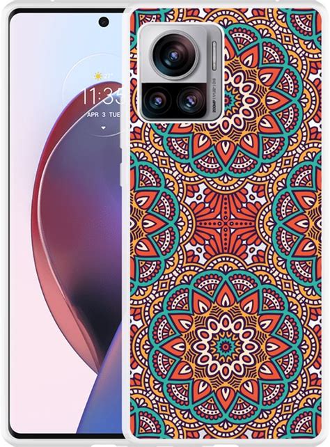 Motorola Edge 30 Ultra Hoesje Orientaalse Mandala Bol