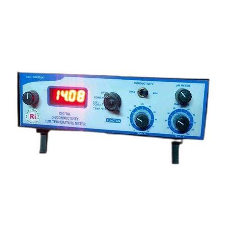 Ri Mild Steel Digital Ph Conductivity Cum Temperature Meter For