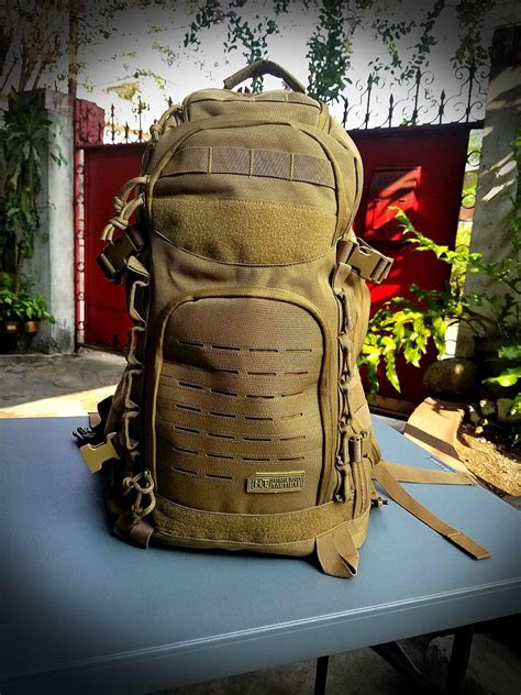 Highland Tactical Backpack Foxtrot Model Desert Coyote Color Men S