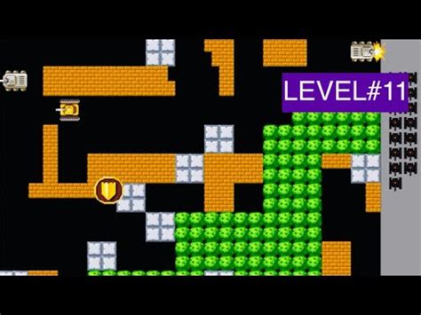 Танчики на денди,легендарная игра 11 уровень - YouTube