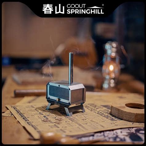 Goout Springhill Mini Fog O A Lenha Acampamento Ao Ar Livre Queimador