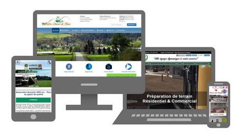 Cr Ation De Site Internet M Dia Webdesign Victoriaville Site Web