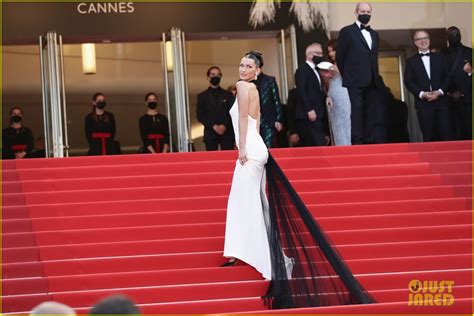 Bella Hadid Makes Quite The Entrance At Cannes Film Festival 2021