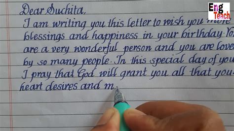 Birthday Letter To Someone Special