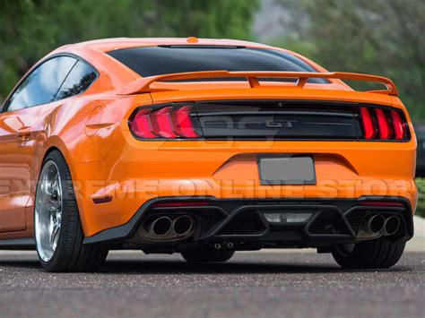 2018 23 Mustang Gt500 Style Rear Diffuser