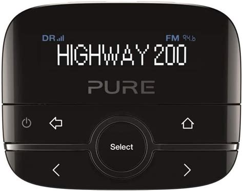 Pure Highway In Car Dab Dab Digital Radio Fm Adapter With