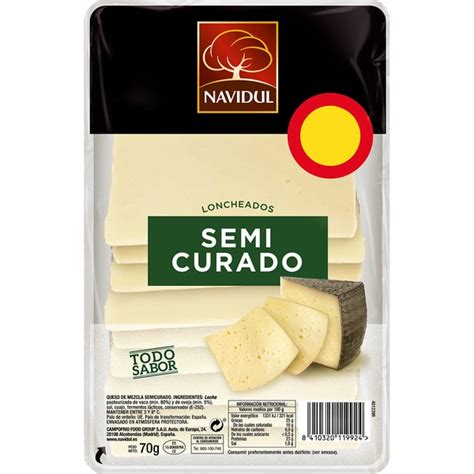 Queso Semicurado Mezcla Elaborado Con Leche Pasteurizada En Lonchas