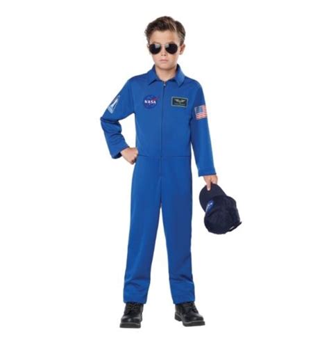 Halloween Costumes – Blue NASA Jumpsuit Costume – The Toys Boutique