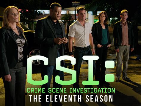 Prime Video Csi Crime Scene Investigation Season 11