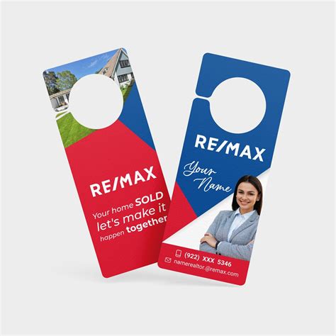 Set Of Remax Door Hanger Door Hangers Printed Remax Door Hangers