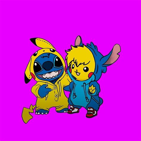 Dibujos De Stitch Y Pikachu Gran Venta Off