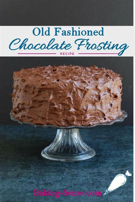 Old Fashioned Chocolate Frosting With Cocoa Recipe Chocolate