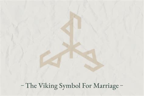 The Fascinating History Of The Viking Symbol For Marriage - Viking Style