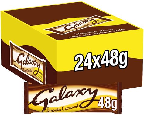 Galaxy Caramel Chocolate Bars 24 Pack