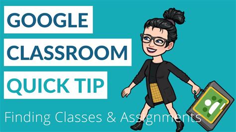 How To Find Classes And Assignments In Google Classroom YouTube