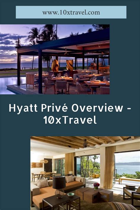 Hyatt Privé Overview Wailea Resort Hyatt Hotel Branding