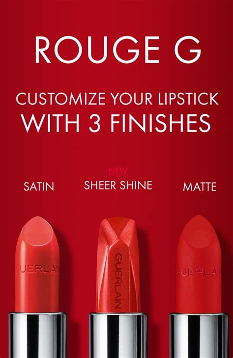 Guerlain Rouge G Customizable Lipstick Shade Nordstrom