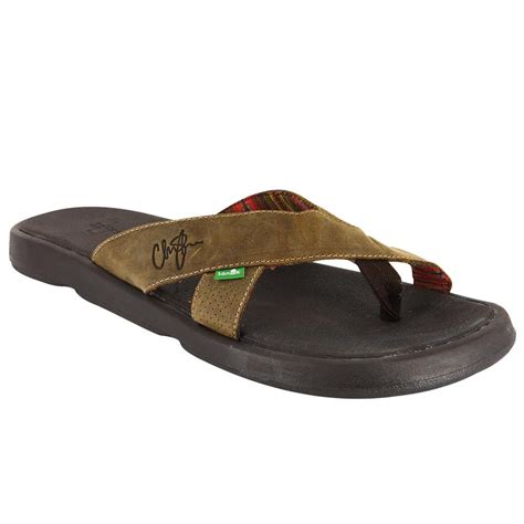 Sanuk Crag Leather Sandals (Men's) | Peter Glenn