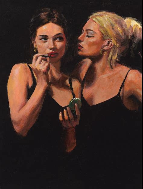 Fabian Perez Artist Signed Limited Edition Embellished Giclee On Canvas