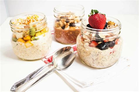 Easy Overnight Oats Recipes 6 Flavor Combinations Fannetastic Food