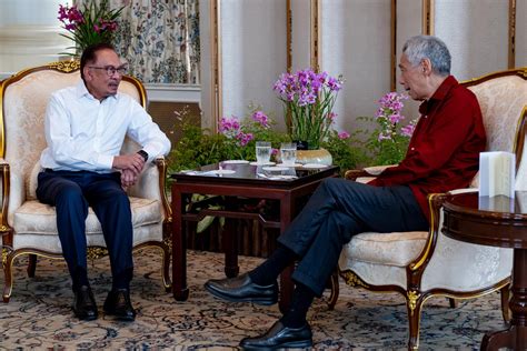 Galeri Gambar Perbincangan Dua Hala Secara Tidak Rasmi Pm Anwar