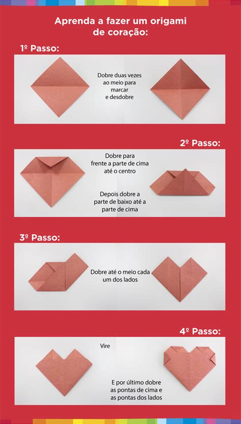 Aprenda a fazer um coração de origami de um jeito simples