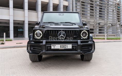 Mieten Sie Ein Mercedes G Amg Schwarz Id In Dubai