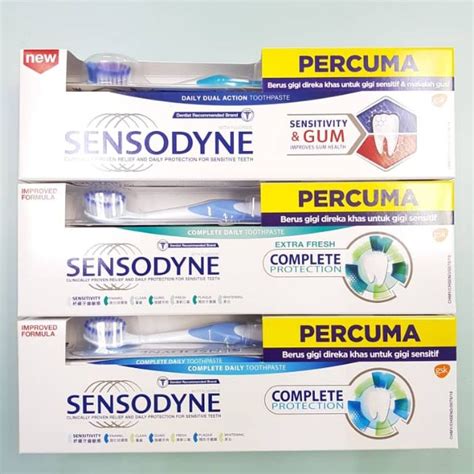 Sensodyne Complete Protectionextra Freshsensitivityandgumrapid Relief