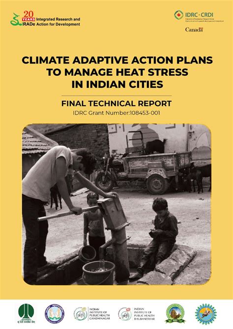 Climate adaptive action plans to manage heat stress in Indian cities