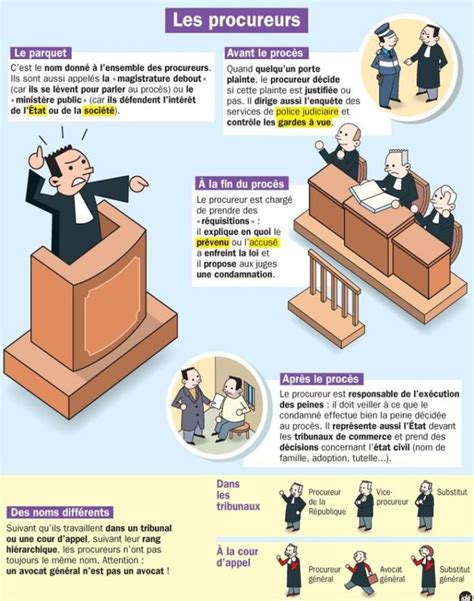 Educational Infographic Fiche Exposés Les Procureurs