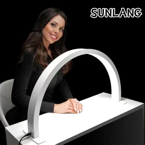 Professional Manicure Half Moon Table Lamp Led Manicure Tools Beauty