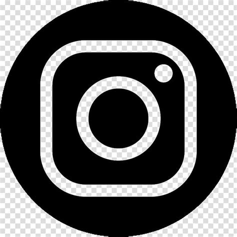 Instagram Logo Black And White Circle