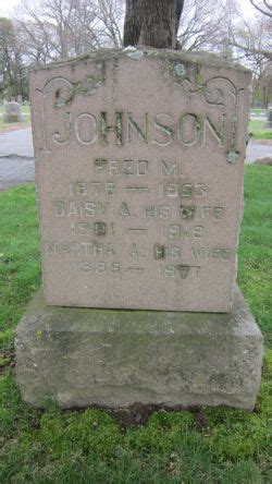 Frederick Mortimer Fred Johnson M Morial Find A Grave